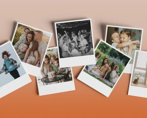 Печать фото формата палороид