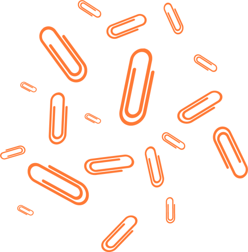 Скрепки на фон