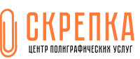 Логотип центра полиграфических услуг "Скрепка" в городе Витебск